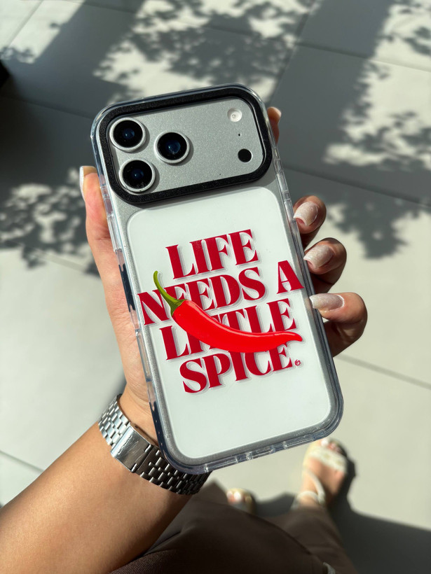 قاب گوشی سفارشی آنتی شوک life Needs little Spicy